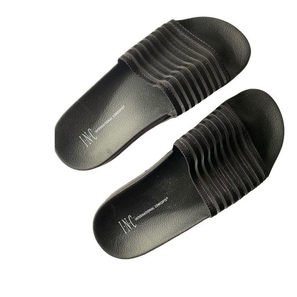 Inc International Concepts Metallic Mesh Stripe Sl - Picture 2 of 4